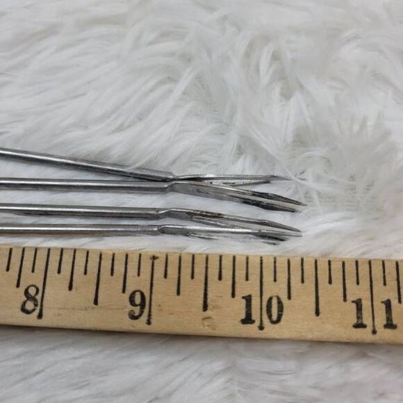 Wood Handled Fondue Forks- Set of 4 - Picture 4 of 4